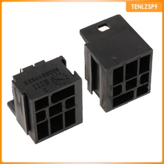 [tenlzsp9] ซ็อกเก็ตเชื่อมต่อรีเลย์ 5 Pin พร้อมขั้วต่อ 10x6.3 มม. สําหรับรถยนต์ รถบรรทุก