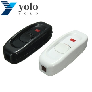 Yolo สวิตช์ปุ่มกดเปิด ปิดเครื่องใช้ไฟฟ้า 10A 110 250V