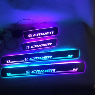 แผ่นกันรอยประตู led สําหรับ Honda CRIDER