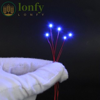 Lonfy ไฟแสดงสถานะ LED 1206 20 ซม. แฮนด์เมด อุปกรณ์เสริม สําหรับรถยนต์