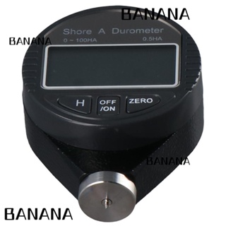 Banana1 เครื่องทดสอบความแข็งยาง หน้าจอ LCD ขนาดใหญ่ 1-100ha ชนิด A