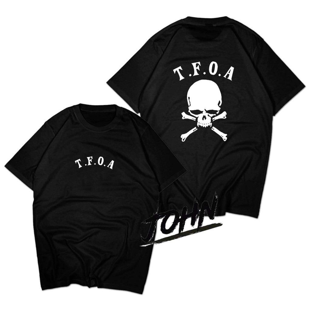 แฟชั่นใหม่ล่าสุด เสื้อยืด พิมพ์ลาย Crew Zero T.F.O.A/T-Shirt