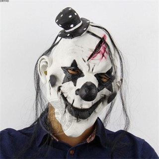 [พร้อมส่ง] Demon Clown Latex Horror Mask Halloween Scary Ghost Funny Mask