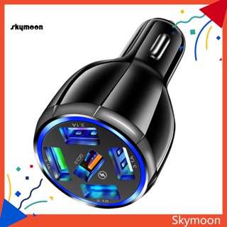 Skym* อะแดปเตอร์ซ็อกเก็ตชาร์จในรถยนต์ ABS 5 พอร์ต สําหรับ SUV