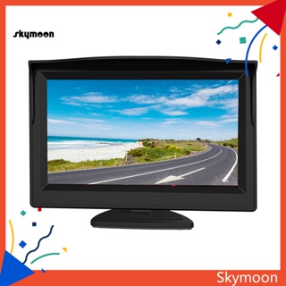 Skym* TFT กล้องมองหลัง LCD 5 นิ้ว พร้อมชุดมอนิเตอร์ ความแข็งแรงสูง สําหรับรถยนต์