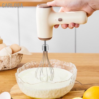 CARLOSA เครื่องสับกระเทียมไฟฟ้า 2 in 1 Electric Hand Mixer Mini Handheld Veggie Chopper