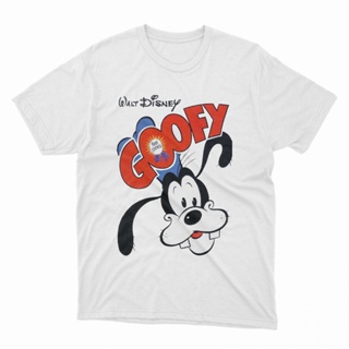 แฟชั่นใหม่ล่าสุด เสื้อยืด พิมพ์ลายดิสนีย์ Walt Disney Goofy