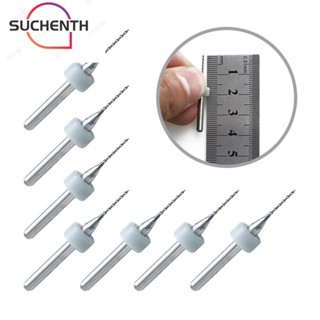 Suchenth ดอกสว่านคาร์ไบด์ CNC 0.8 มม. 10 ชิ้น ต่อล็อต