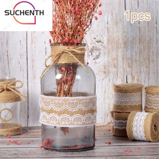 Suchenth ผ้ากระสอบปอ ยาว 2 เมตร สไตล์วินเทจ DIY สําหรับตกแต่งงานปาร์ตี้