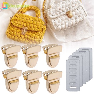 5 ชิ้น แฟชั่น DIY กระเป๋า หัวเข็มขัด ลิ้นเป็ด / กระเป๋าถือ กระเป๋าสะพายไหล่ กระเป๋าโท้ท ทํา ล็อค ฮัมบัม / เครื่องมือฮาร์ดแวร์โลหะ