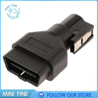 [16 Pin ตัวผู้ OBDII 02002955 อะแดปเตอร์สายเคเบิ้ล 3.15x1.65x0.79 นิ้ว