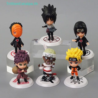 Trillioncatalpa โมเดลฟิกเกอร์ PVC รูปปั้นอนิเมะ Naruto Shippuden ของเล่น สําหรับเก็บสะสม 6 ชิ้น ต่อชุด