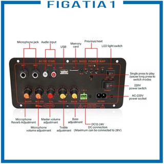 [figatia1] บอร์ดขยายเสียงไมโครโฟน USB Tf สําหรับคอมพิวเตอร์ โน้ตบุ๊ก โฮมเธียเตอร์