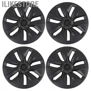 Ilikestore 4pcs 19in Wheel Hub Cap Matte Black  Scratch Stylish Cool Replacement for Tesla Model Y 2020-2023 New