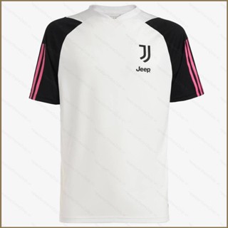 Qy 2023-2024 เสื้อยืดลําลอง แขนสั้น คอกลม พิมพ์ลาย Juventus Jersey Pre Match พลัสไซซ์ ให้ความอบอุ่น สําหรับเล่นกีฬา ฟุตบอล