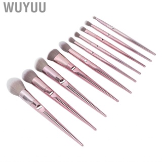 Wuyuu Cosmetics Brushes Set  Different Sizes Comfortable Hold Fashionable Dense Makeup for Daily Use