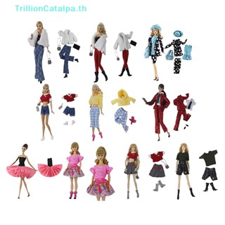 Trillioncatalpa ชุดเดรสกระโปรง 1/6 BJD 30 ซม. อุปกรณ์เสริม สําหรับตุ๊กตา 1 ชุด