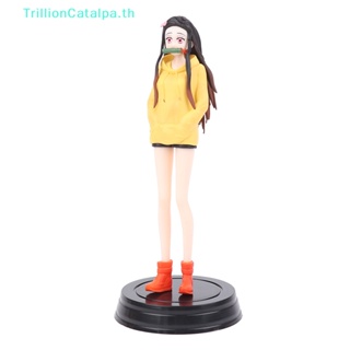 Trillioncatalpa โมเดลฟิกเกอร์ PVC อนิเมะดาบพิฆาตอสูร Kamado Nezuko Noodle Pressure No Yaiba Kimetsu