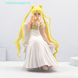 Trillioncatalpa โมเดลฟิกเกอร์ PVC อนิเมะเซเลอร์มูน Eternal The Movie Princess ของเล่นสําหรับเด็ก