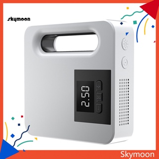 Skym* เครื่องปั๊มลมยางดิจิทัล 12V แบบพกพา ขนาดเล็ก สําหรับรถยนต์