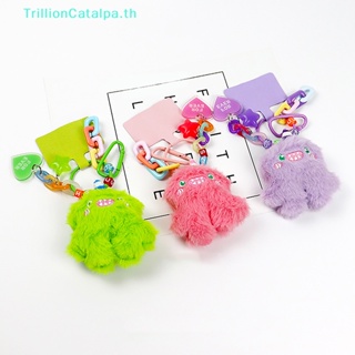 Trillioncatalpa พวงกุญแจ จี้ตุ๊กตายูนิคอร์น มอนสเตอร์ สําหรับตกแต่งกระเป๋าเป้สะพายหลัง รถยนต์