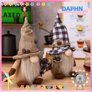 Daphs ตุ๊กตามนุษย์แคระ เอลฟ์ คริสต์มาส กอดเมล็ดกาแฟ สําหรับตกแต่งเทศกาลคริสต์มาส