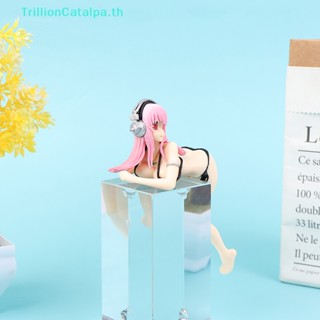 Trillioncatalpa โมเดลการ์ตูนอนิเมะ SUPER SONICO สําหรับตกแต่งเค้ก และก๋วยเตี๋ยว