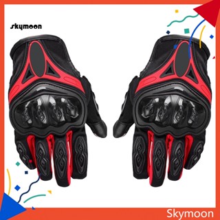 Skym* ถุงมือเต็มนิ้ว กันลื่น ระบายอากาศ สําหรับแข่งรถจักรยานยนต์วิบาก