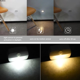 0.5w Led Night Light ไร้สายโคมไฟกลางคืนอัจฉริยะพร้อมกาวในตัว Pir Infrared Motion Sensor Wall Night Light Aube