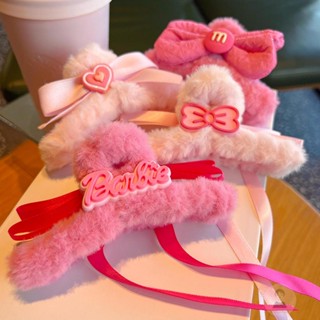 Dre- กิ๊บติดผมริบบิ้นโบว์ หวานแหวว สําหรับผู้หญิง ตุ๊กตาบาร์บี้