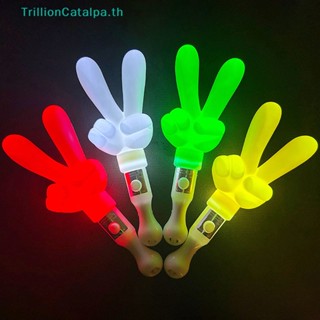 Trillioncatalpa แท่งไฟ LED รูปหัวใจ ดาว เรืองแสง สําหรับเชียร์คอนเสิร์ต ปาร์ตี้