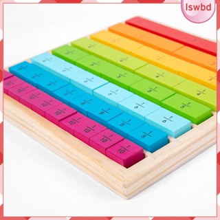 [lswbd] ของเล่นแท่งนับเลข Montessori สําหรับห้องเรียน ครู ครัวเรือน