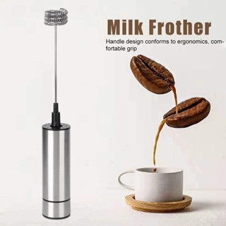 Enjoy Music สแตนเลสสตีลกาแฟ Stirrer เครื่องปั่นผสมไข่ไฟฟ้า Frother นม Home เครื่องครัว