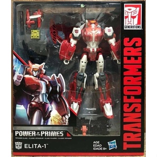 ฟิกเกอร์ Hasbro Transformers POTP Power of the Primes Voyager Class ELITA-1 ของเล่นสําหรับเด็ก