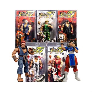 ฟิกเกอร์ Neca Street Fighter GUILE Ryu Ken GOUKI Akuma ของเล่นสําหรับเด็ก