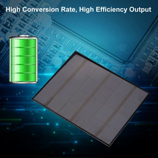 Computer Ac.lr 3.5W 6V มินิแบบพกพาแผงเซลล์แสงอาทิตย์ Polycrystalline DIY พลังงานโมดูลเครื่องชาร์จ 165 * 135 3 มม.