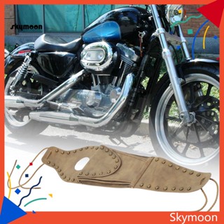 Skym* กระเป๋าถังน้ํามันเชื้อเพลิง แบบถัก ทนทาน สไตล์วินเทจ สําหรับ Sportster 883