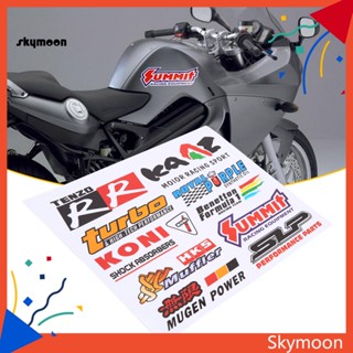 Skym* สติกเกอร์ พิมพ์ลายกราฟฟิตี้ มีกาวในตัว กันน้ํา สําหรับติดตกแต่งรถมอเตอร์ไซค์ 10 ชิ้น