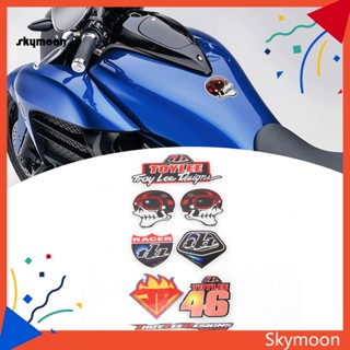 Skym* สติกเกอร์ตกแต่งรถมอเตอร์ไซด์ ถอดออกได้ DIY 5 ชิ้น