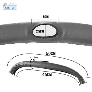 [szsirui] ปลอกหนัง PU หุ้มที่เท้าแขน มีซิป สําหรับเก้าอี้รถเข็น