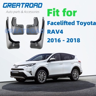 บังโคลนรถยนต์ อุปกรณ์เสริม สําหรับ Facelifted Toyota RAV4 2016 2017 2018