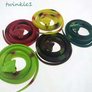Twinkle1 งูของเล่น แกล้ง ของขวัญ ของเล่นกรีดร้อง งูสมจริง ของเล่นเด็ก ฮาโลวีน สวน อุปกรณ์ประกอบฉาก งู โมเดลของเล่น