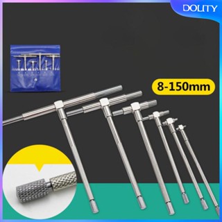 [dolity] เครื่องมือวัดเส้นผ่านศูนย์กลางภายใน ปรับได้ 8 มม. 1 ชุด 6 ชิ้น