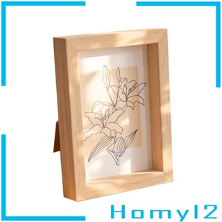 [HOMYL2] กรอบรูปไม้ สไตล์มินิมอล หรูหรา สําหรับตกแต่งบ้าน ห้องนั่งเล่น โรงแรม งานแต่งงาน