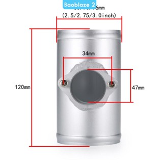 [baoblaze2] อะแดปเตอร์เซนเซอร์วัดมวลอากาศ อลูมิเนียม 2.5 2.75 3.0