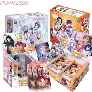 Francesco การ์ดเก็บสะสม ลายการ์ตูนอนิเมะ Goddess Story ของขวัญคริสต์มาส อุปกรณ์เสริม สําหรับเด็กผู้ชาย และผู้หญิง