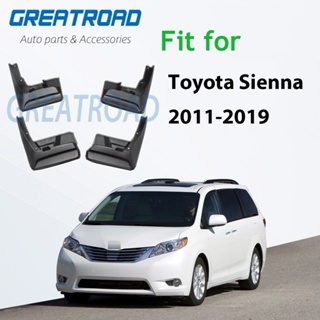 บังโคลนหน้า หลัง ซ้าย ขวา สําหรับ Toyota Sienna 2011 2012 2013 2014 2015 2016 2017 2018 2019 4 ชิ้น