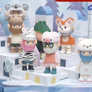 （✿F.un FARMER BOB SOCIAL ANIMAL Blind Box ของแท้ กล่องสุ่ม ของเล่นสําหรับเด็ก