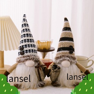 Lansel ตุ๊กตาโนม Navidad ไร้หน้า เรืองแสง สําหรับตกแต่งบ้าน คริสต์มาส