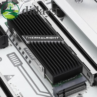 "ฮีทซิงค์ระบายความร้อน อลูมิเนียมอัลลอยด์ - M.2 NVME NGFF 2280 SSD Cooler Radiator Kit"